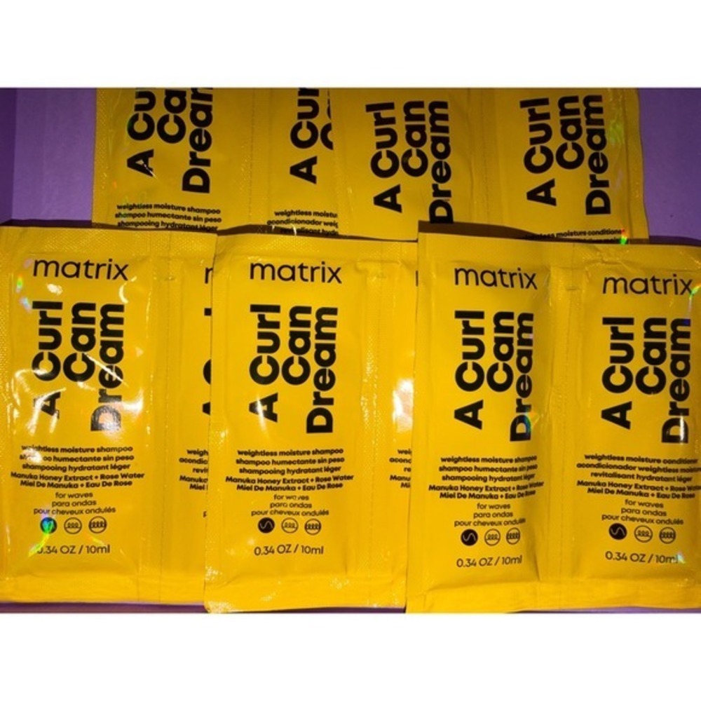 Matrix A Curl Can Dream Shampoo Conditioner Manuka Honey 5 sets travel